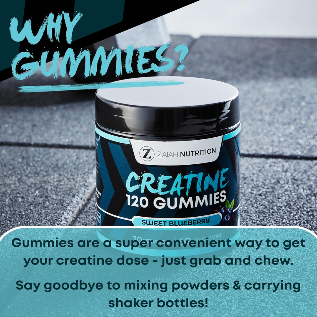 Creatine Gummies, 7th Page, Blueberry