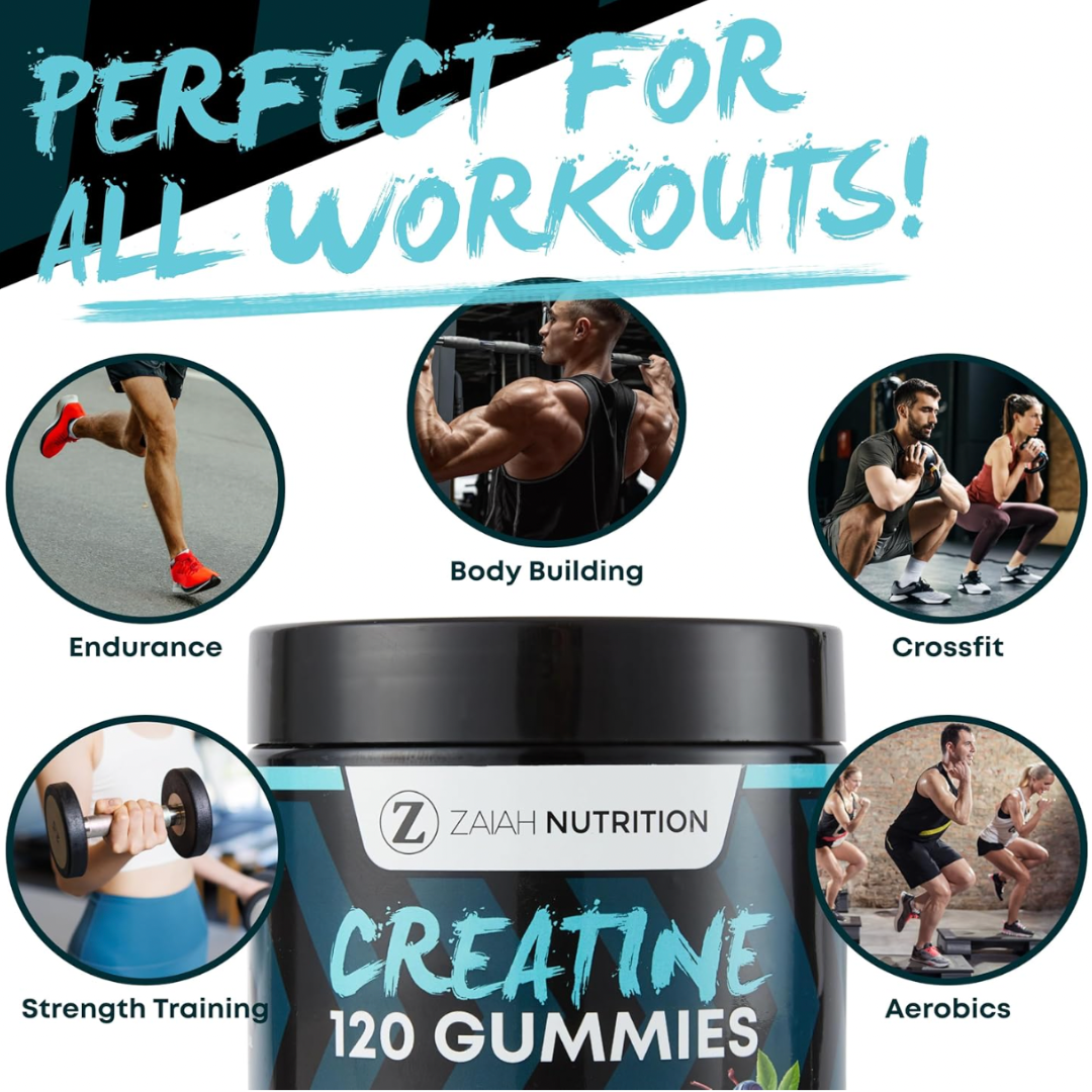 Creatine Gummies, 8th Page, Blueberry