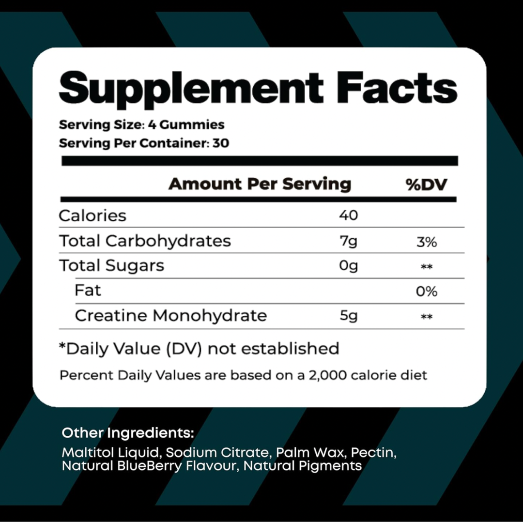 Creatine Gummies, Blueberry, 9th Page